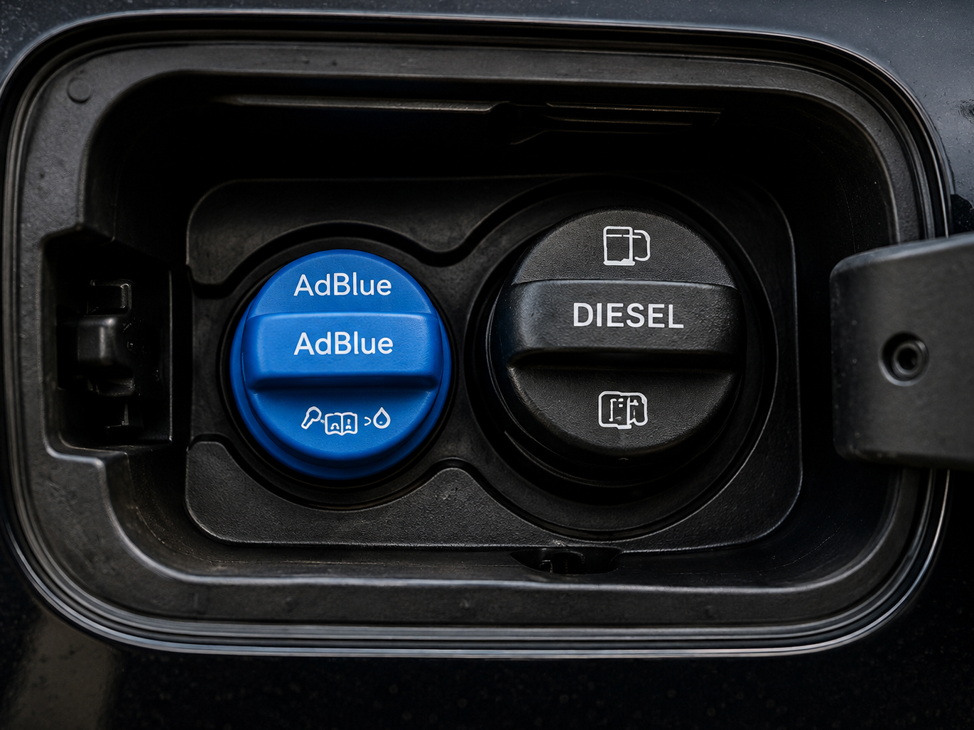 Bouchon AdBlue sur véhicule diesel pour diagnostic et dépannage à La Ciotat et alentours