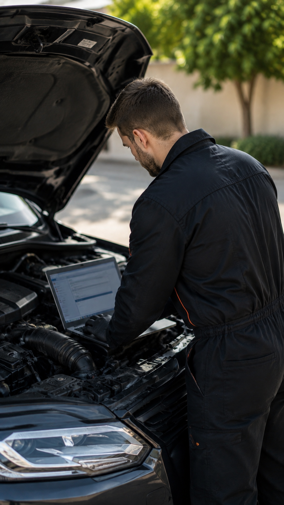 Reprogrammation moteur à La Ciotat avec diagnostic électronique sur véhicule